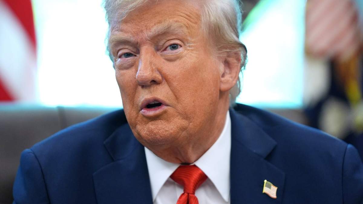 El presidente de Estados Unidos, Donald Trump en la Casa Blanca
