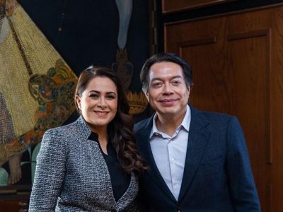 Tere Jiménez se reúne con Mario Delgado, secretario de Educación Pública