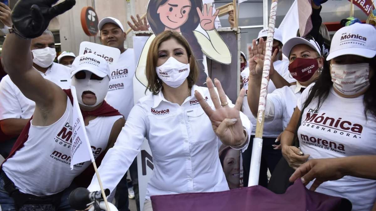 La excandidata de Morena al gobierno de SLP, Mónica Liliana Rangel Martínez