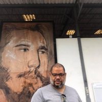 "El futuro de Cuba no es de..." Kcho y su grito contra la detención de Luis Manuel Otero Alcantará