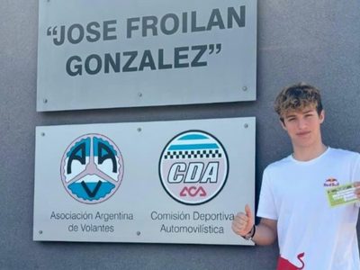 Con el apoyo de Franco Colapinto: Mattia Colnaghi recibió la licencia argentina para correr en la F3