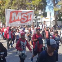 La Unidad Piquetera en Neuquén se movilizó por la apertura del Potenciar Trabajo