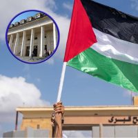 Izaron la bandera de Palestina en una universidad argentina y se generó una polémica imparable