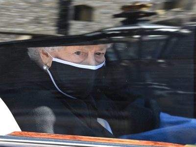 Así fue el funeral del príncipe Felipe, duque de Edimburgo: la soledad de la reina Isabel II