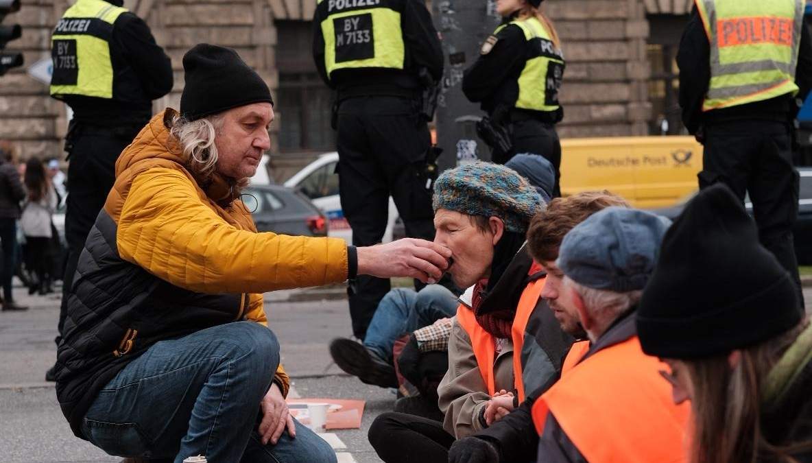 Los manifestantes han recibido el apoyo de una parte de la ciudadanía