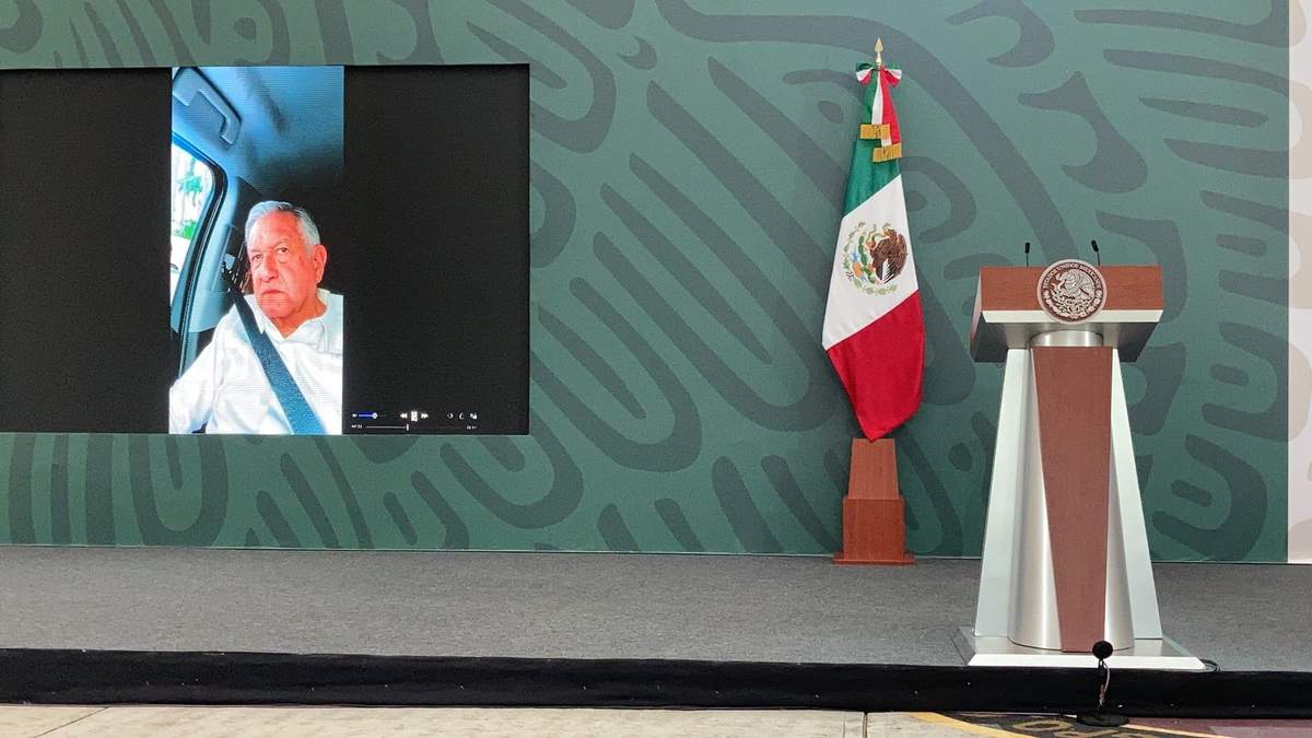 El videomensaje de AMLO durante su retención n Chiapas