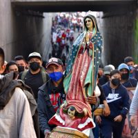 Un millón de peregrinos han llegado a la Basílica de Guadalupe