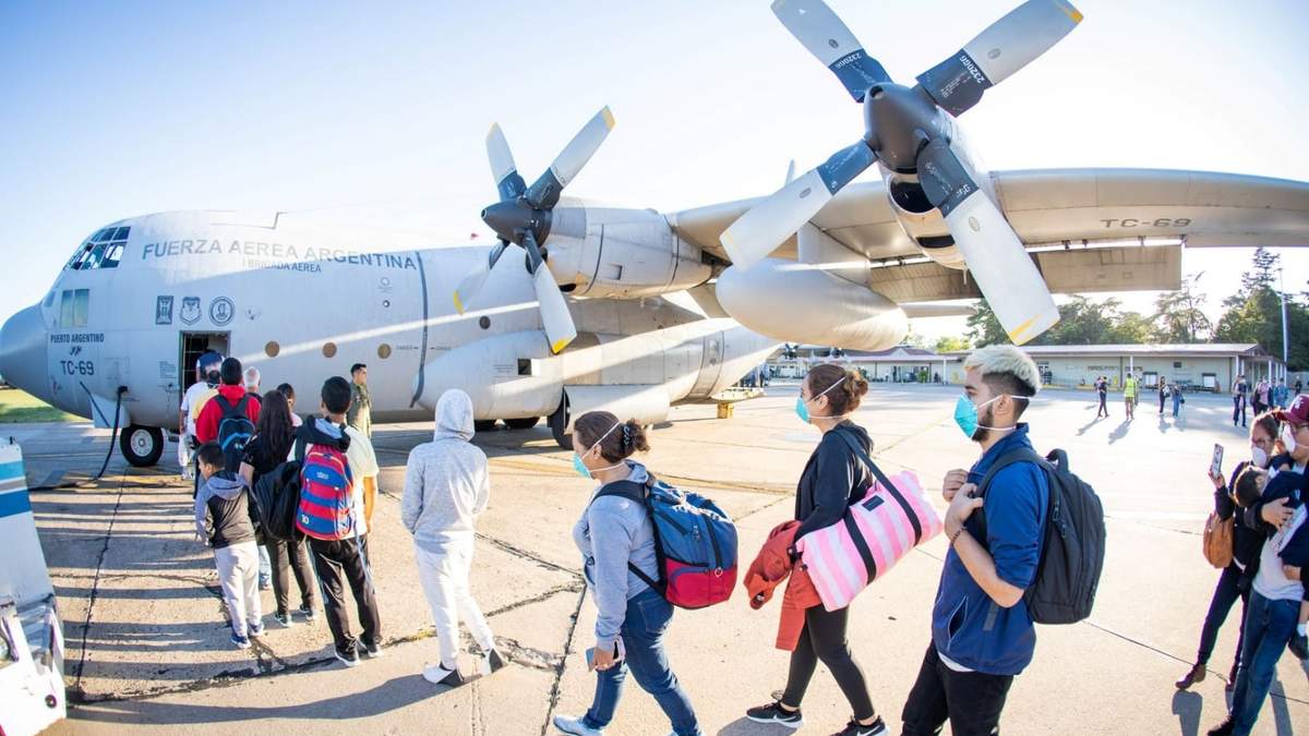 Hércules de la Fuerza Aérea. Fuente: (Twitter)