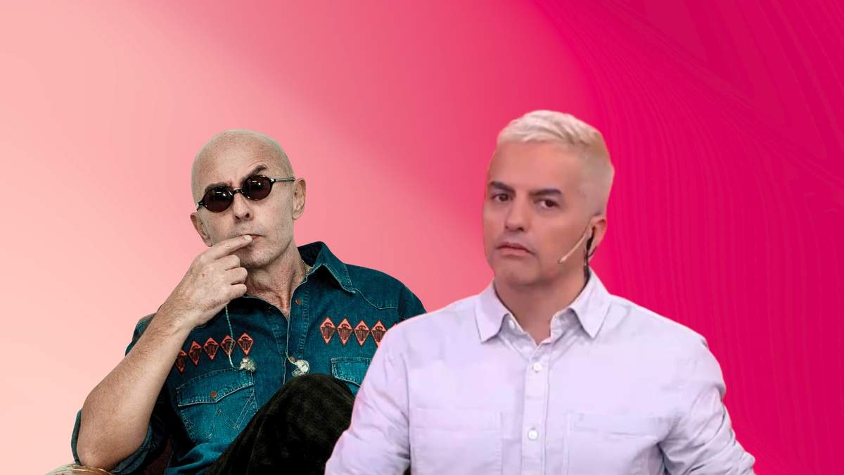 Indio Solari vs Ángel de Brito. Fuente: (Minuto Neuquén)