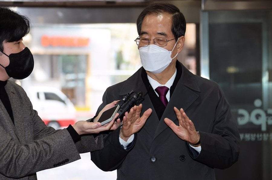 Han Duck Soo, primer ministro de Corea del Sur