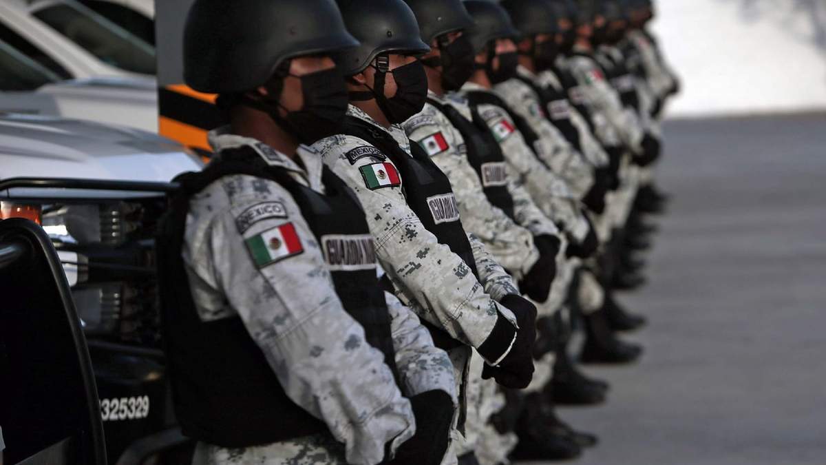 Elementos de la Guardia Nacional
