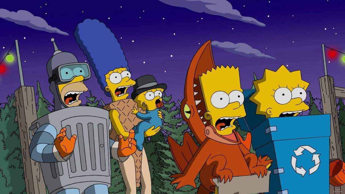 "Los Simpson". Fuente: (Twitter)