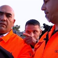 Del árbitro al técnico de Huracán: "Ya vamos a hablar y te voy a romper todo"