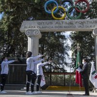 Abanderan a la delegación mexicana para los Juegos Olímpicos de invierno