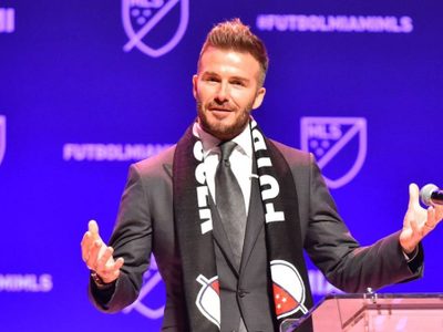 El equipo de Beckham modificó su escudo por el coronavirus