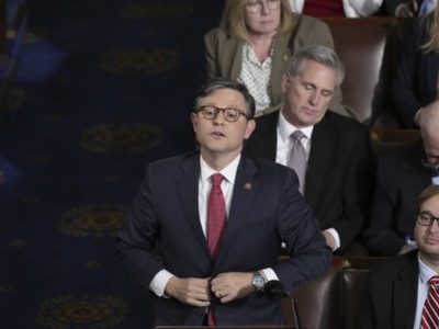 Mike Johnson fue elegido presidente de la Cámara de Representantes y líder republicano