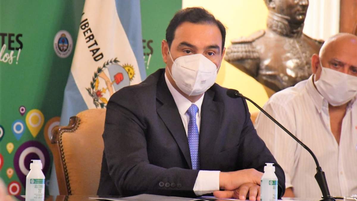 Gustavo Valdés, gobernador de Corrientes. Fuente: (Twitter)