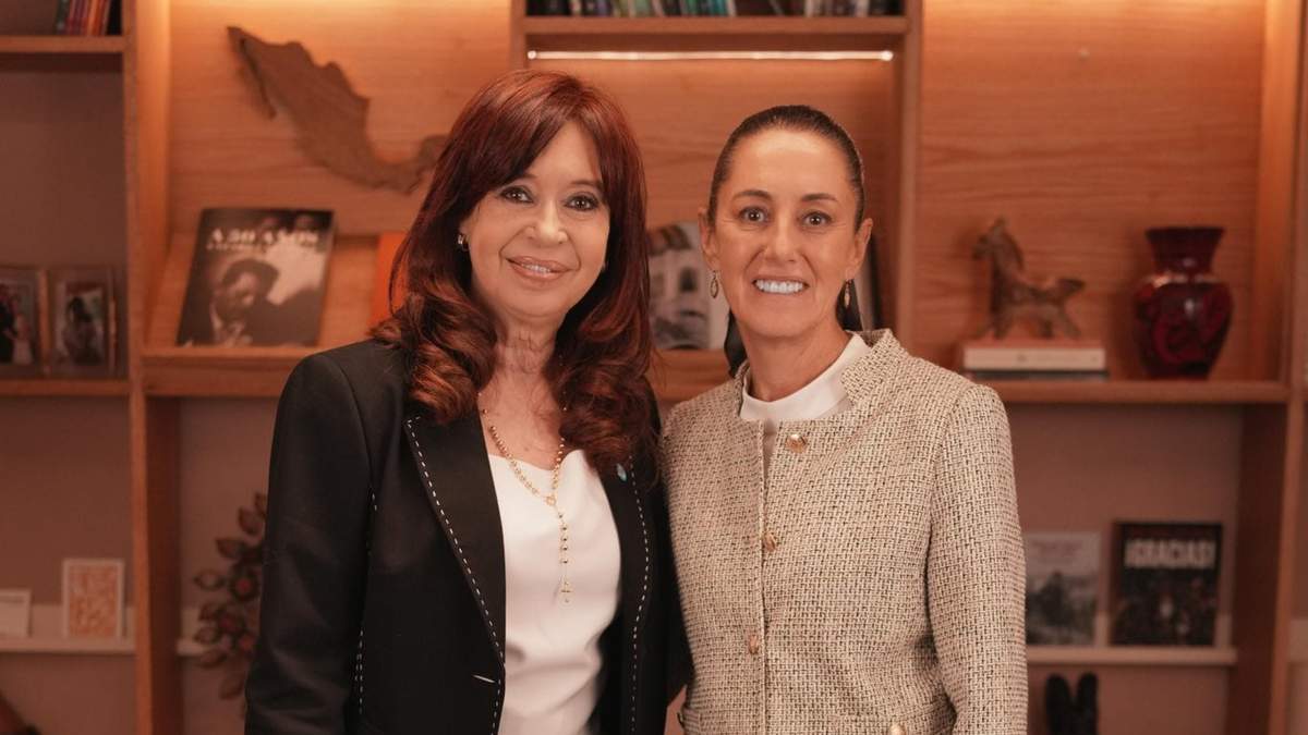 Sheinbaum y Cristina Kirchner