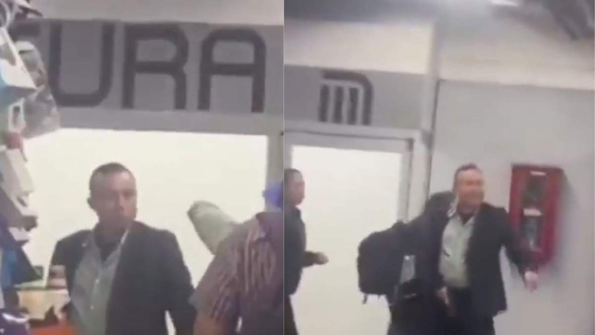 El hombre detenido en Centro Médico fue puesto a disposición del Ministerio Público.
