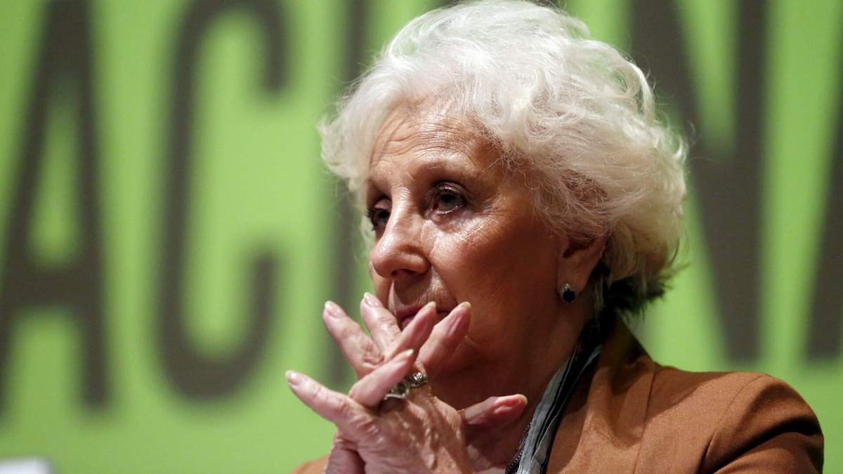 Estela de Carlotto, titular de Abuelas de Plaza de Mayo. Fuente: (Twitter)