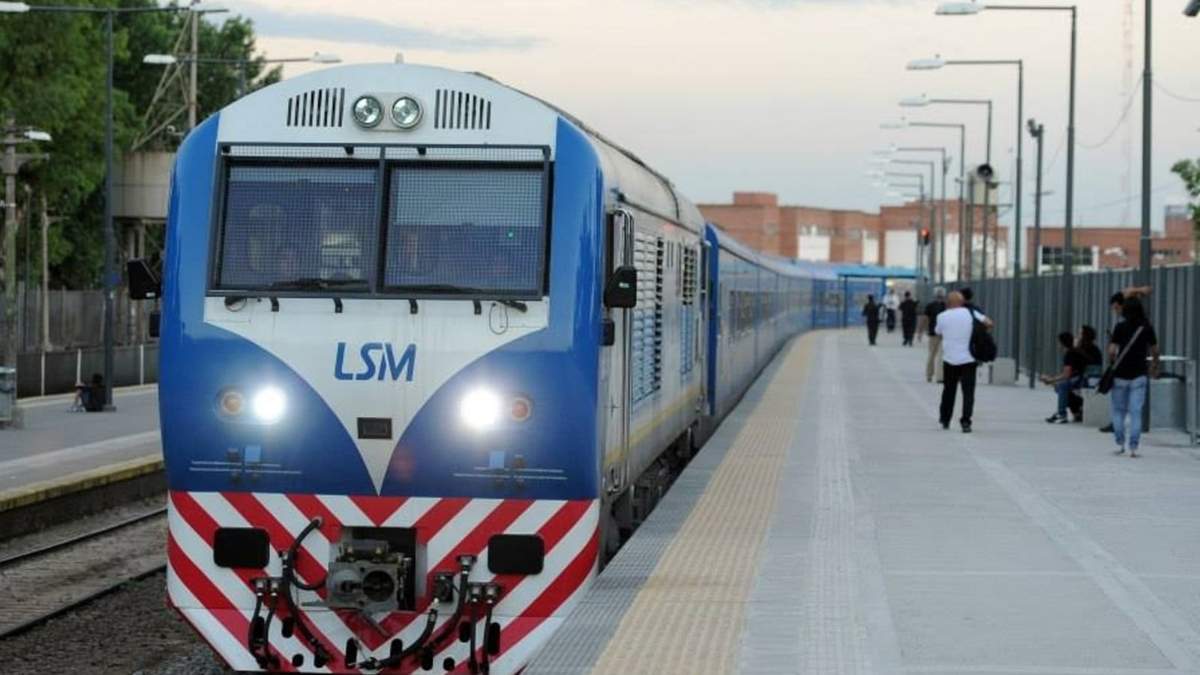 La línea San Martín circula entre Retiro y Pilar. Fuente: (Twitter)
