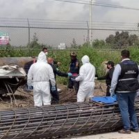 Cae una grúa de alto tonelaje encima de trabajadores del Viaducto Elevado; mueren cinco