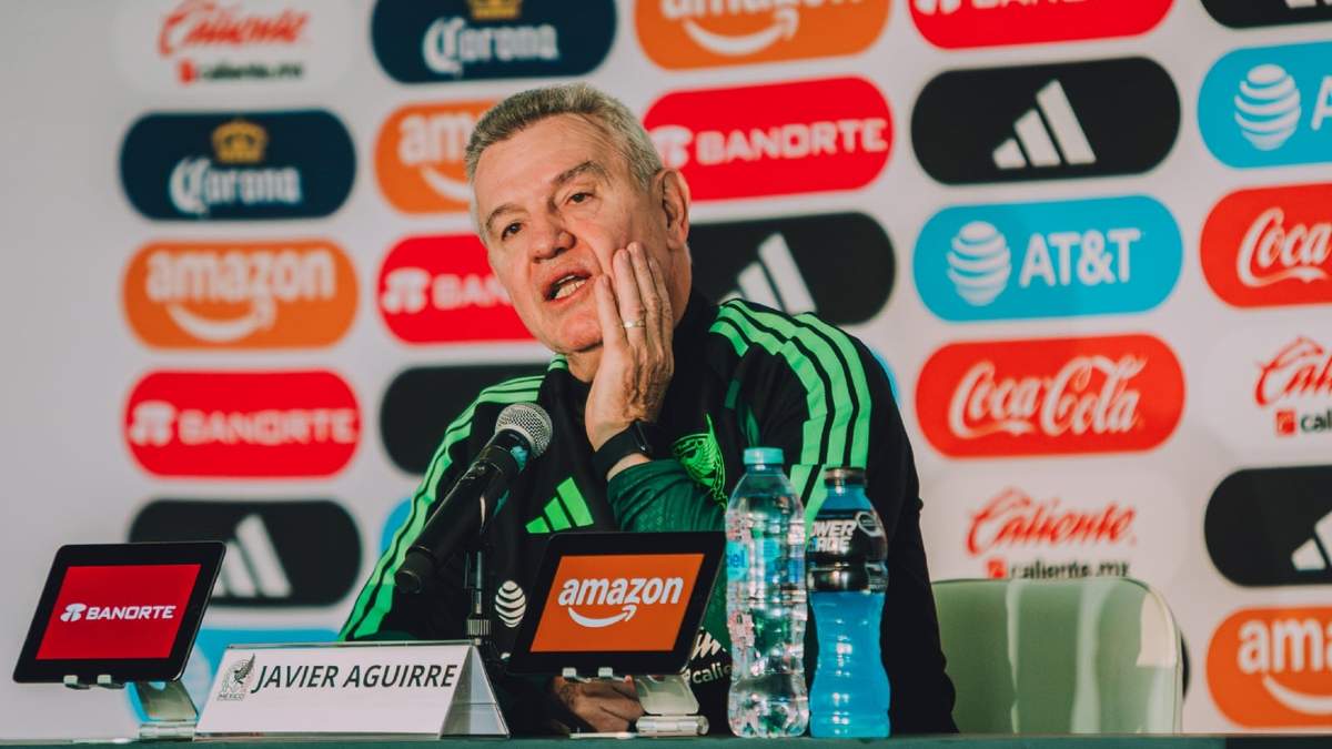 Conferencia de Javier Aguirre, DT de la selección mexicana