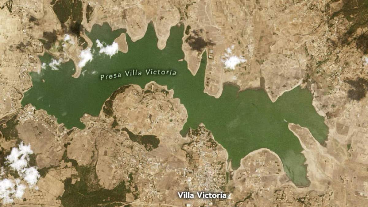 La presa Villa Victoria