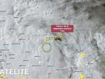 Tormenta tropical Chris amaga a Veracruz; arreciarán las lluvias en al menos 11 estados