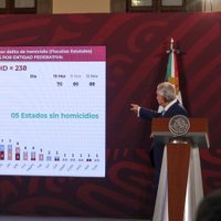 El fin de semana se registraron 238 homicidios; 46% en cinco estados: AMLO