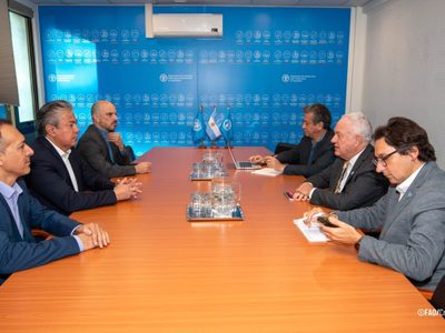 Figueroa se reunió con autoridades de la FAO para impulsar programas de seguridad alimentaria