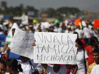 Dan 570 años de prisión a “El Lágrima”, integrante de La Familia Michoacana