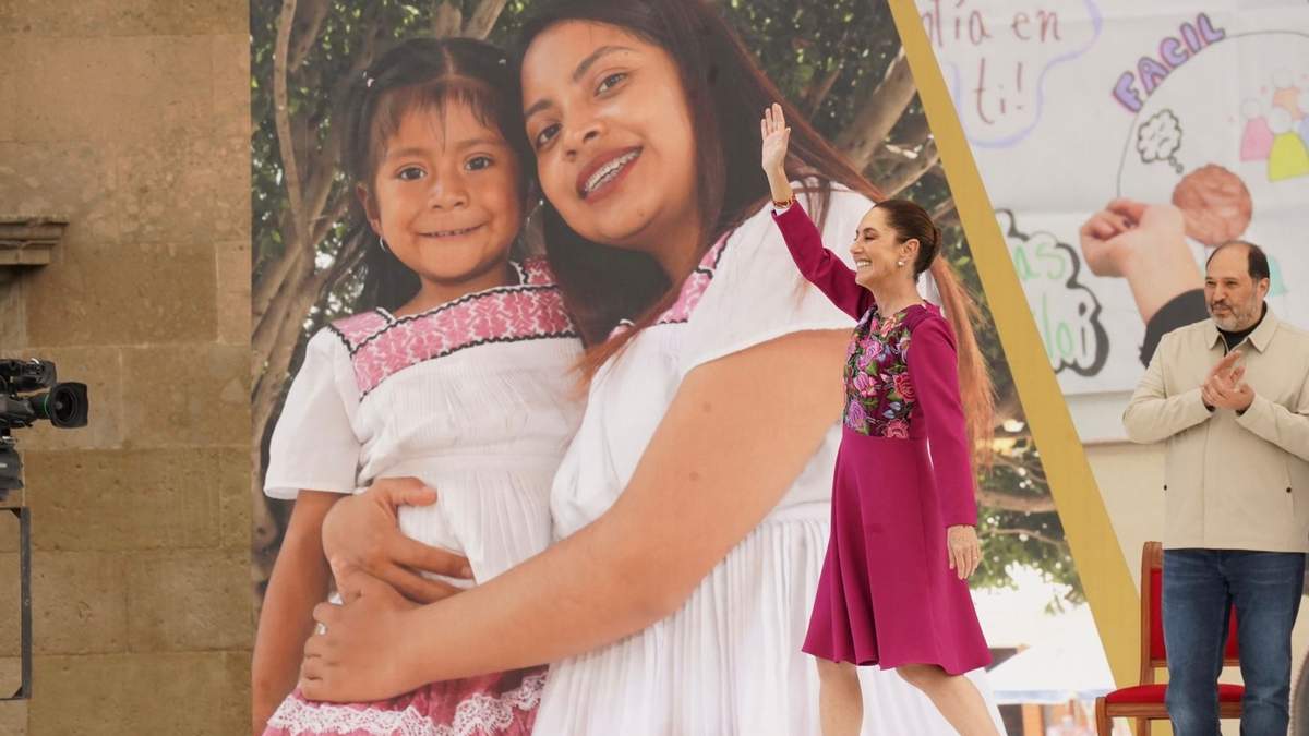 "Es tiempo de transformación y también es tiempo de mujeres”, afirmó Sheinbaum
