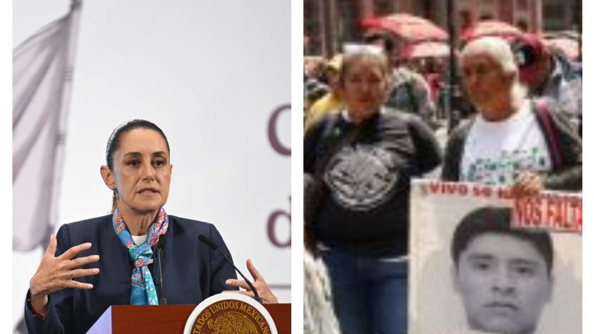 Sheinbaum se reunió con padres y familiares de desaparecidos de Ayotzinapa