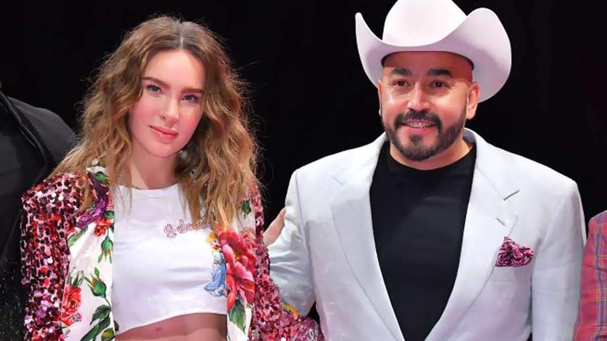 Belinda y Lupillo Rivera. Fuente: (Twitter)