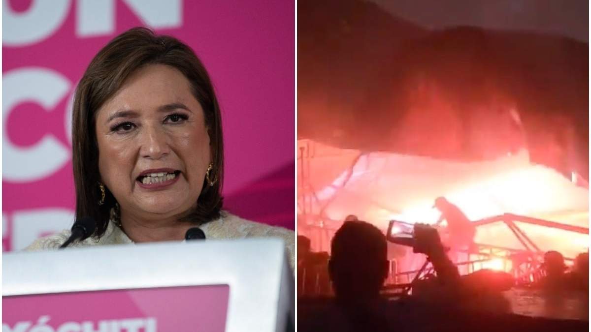 Xóchitl Gálvez sobre colapso de escenario en NL