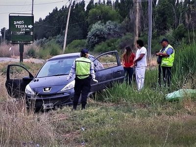 "Un muerto": Vuelco fatal sobre ruta 151