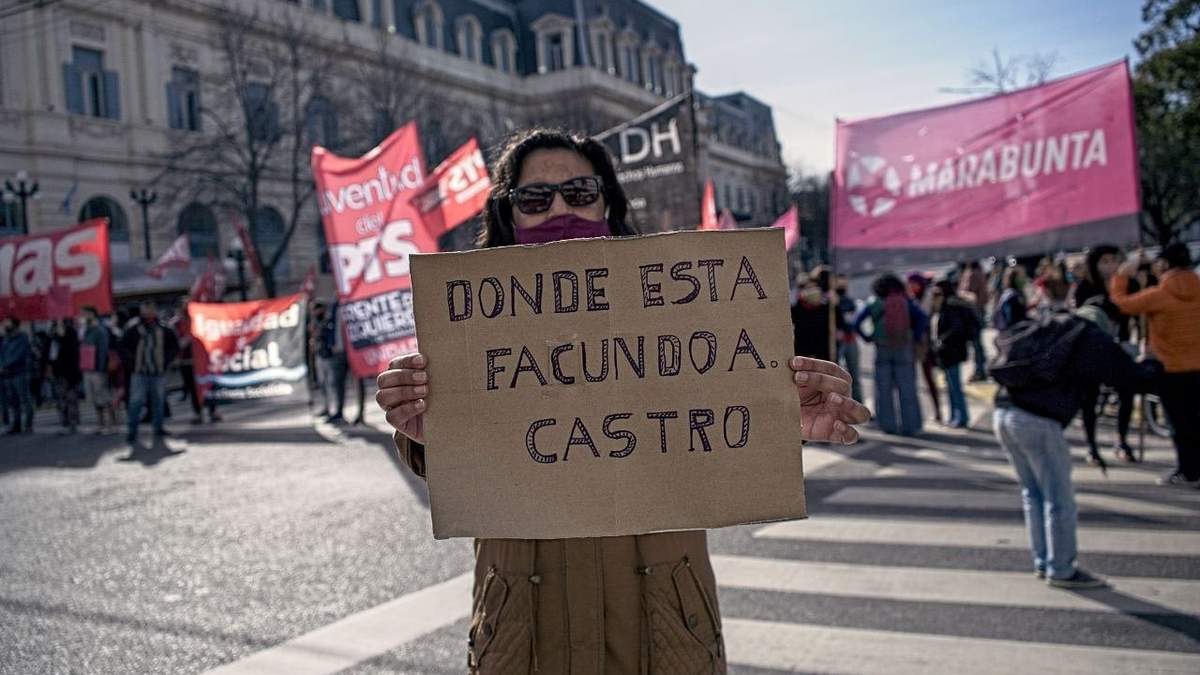 Búsqueda de Facundo Astudillo Castro. Fuente: (Twitter)