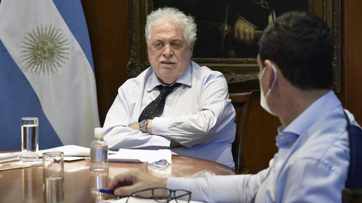Ginés González García, ministro de Salud de la Nación. Fuente: (Twitter)