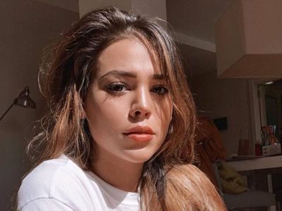 ¡Uff! Danna Paola y un clip no apto para cardíacos ¡Mirá!
