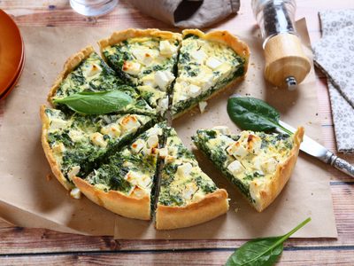 Tarta de espinaca y ricota: una receta superfácil para una cena lista en 30 minutos
