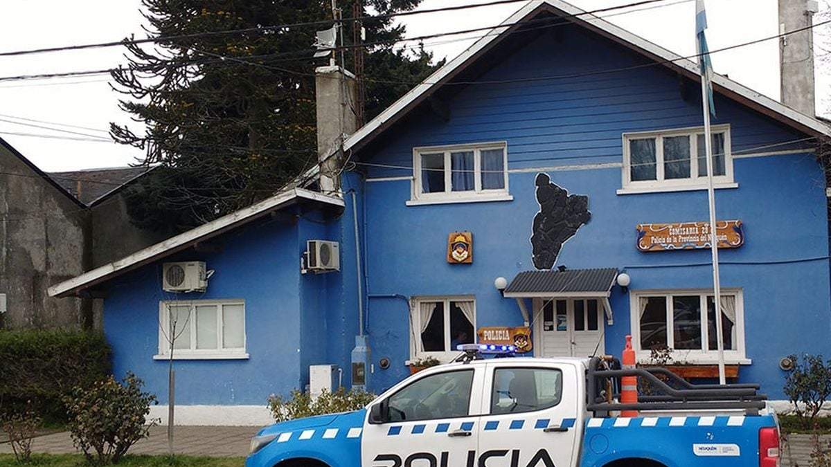 Comisaría 28 de Villa La Angostura. Fuente: (Twitter)