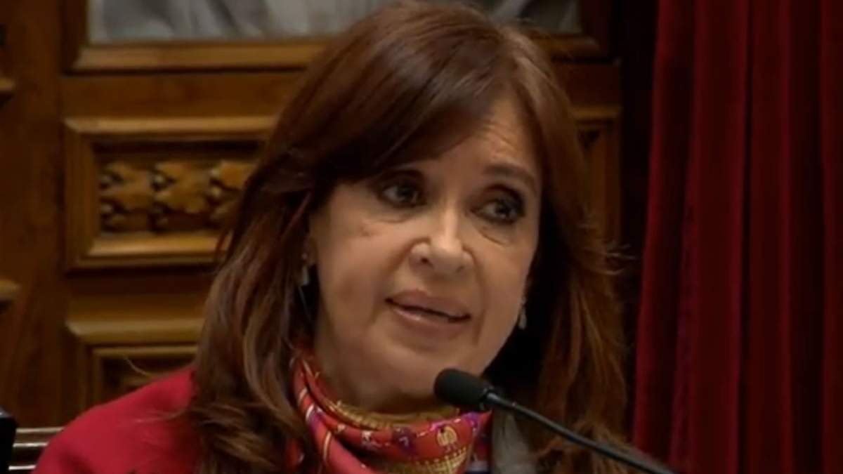 Cristina Kirchner. Fuente: (Twitter)