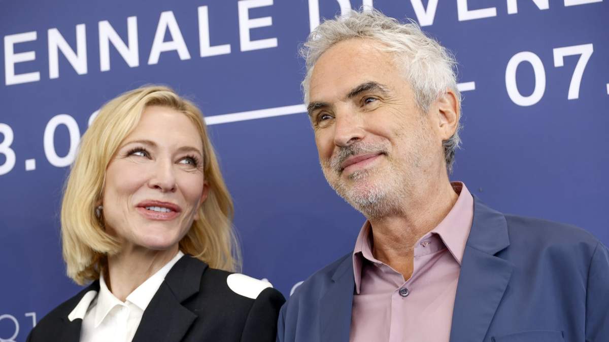 Cate Blanchett y Alfonso Cuarón en Venecia