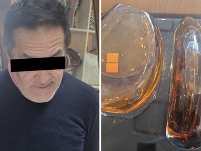Detienen a sujeto acusado de intentar robar esculturas en una tienda de Santa Fe