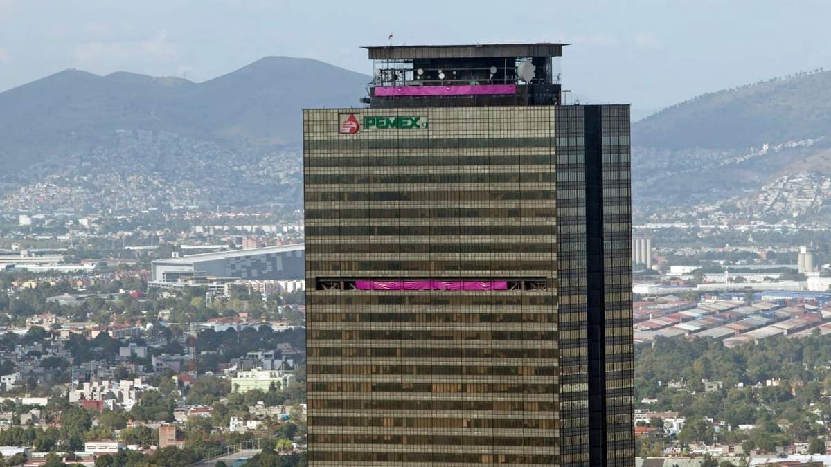 La torre de Pemex en la CDMX