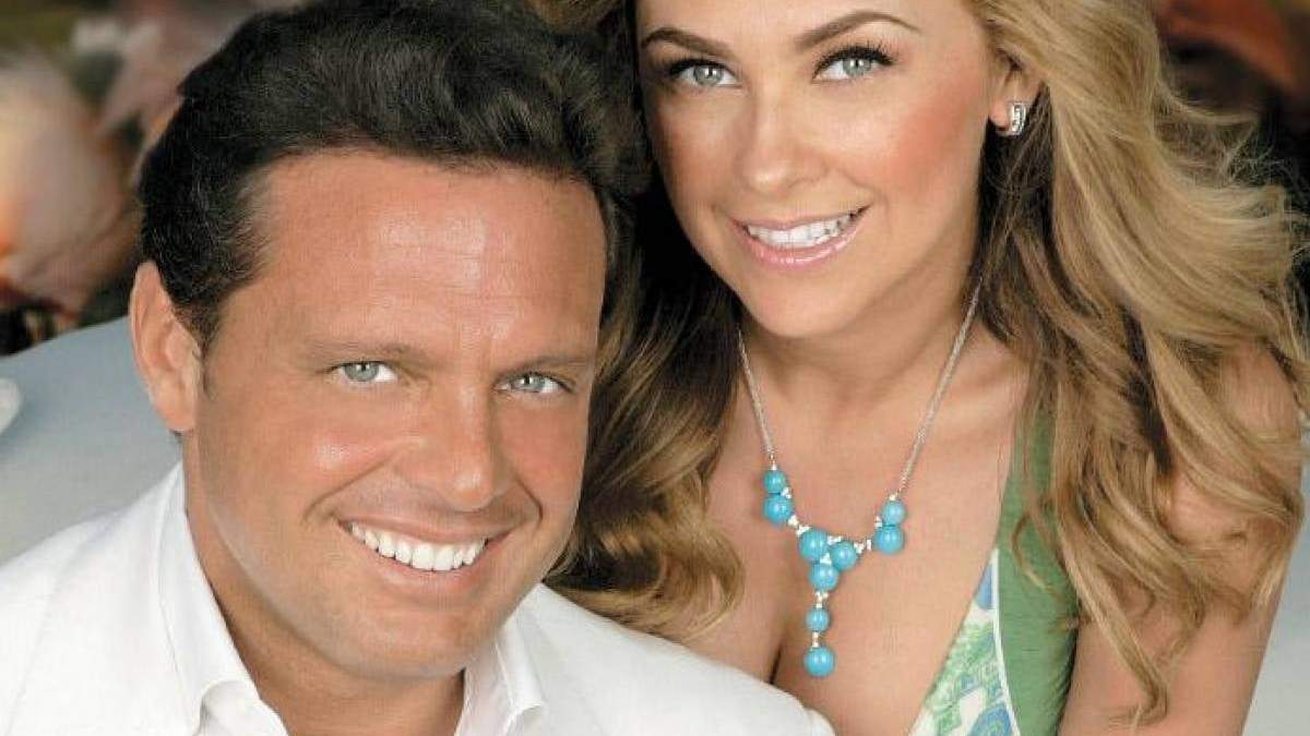 Aracely Arámbula y Luis Miguel. Fuente: (Twitter)