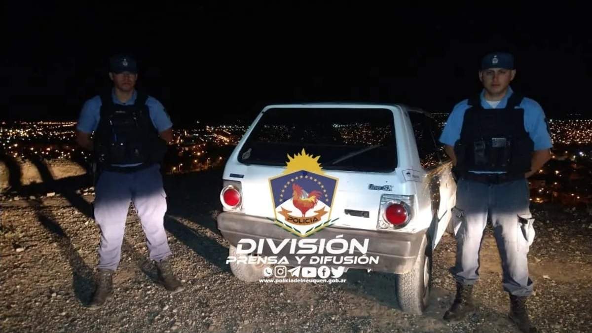 Operativos preventivos de la Policía de Neuquén. Fuente: (Facebook)