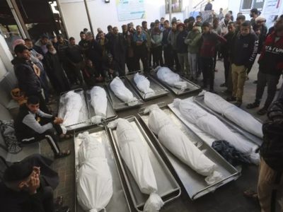 Corte en las redes de comunicación interrumpe la llegada de ayuda a Gaza