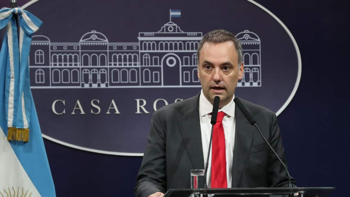 Manuel Adorni habló de las últimas novedades del Gobierno. Fuente: (Twitter)